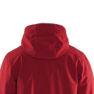 Nouveau modèle de veste softshell pour hommes fermeture éclair complète pour hommes décontractés avec logo personnalisé et design de veste softshell pour hommes - Product Image 5