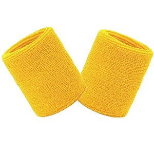 Bandeaux de poignet sportifs personnalisés en coton éponge pour la gym, la course, le tennis, le basketball, le football, l'entraînement et le fitness - Product Image 4