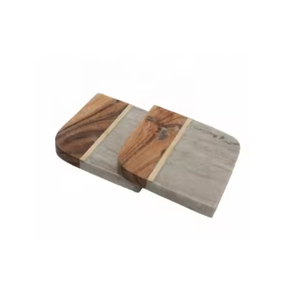 Sous-verres en bois de vente chaude pour la décoration d'hôtel à la maison Europe Sous-verres élégants en bois de marbre disponibles au prix le plus bas - Product Image 5