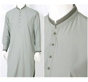 Shalwar Kameez respirant pour hommes, shalwar kurta uni pour hommes, tenue décontractée pour hommes, fabriqué au Pakistan, ensemble de costume 2 pièces de haute qualité - Product Image 6