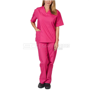 Combinaison médicale unisexe personnalisable, respirante, en maille, pour l'été, vêtements de médecin, vêtements de médecin en maille personnalisés - Product Image 6
