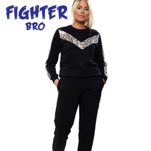 Chándal de moda, sudadera con cremallera, pantalones de chándal, conjunto con capucha, Jogger de mujer, ajustado, - Product Image 1