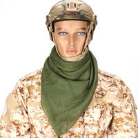 Écharpe camouflage en maille, masque de sniper, foulard unisexe, écharpes de sport de plein air, écharpe tactique arabe, shemagh, keffiyeh, écharpe Arafat, accessoires