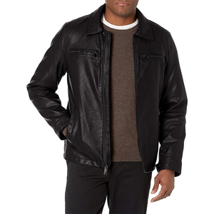 Spandex/Polyester Woven High Quality Bonded Men's Spring Waterproof Breathable Windproof <b>Jacket</b> Front Logo Casual Style - Product Image 2