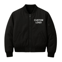 Veste Bomber Hommes Noir Casual Slim Fit Baseball Hommes Vestes Nouveau Automne Mode Haute Qualité Vestes pour Hommes