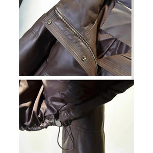 Chaqueta acolchada de mujer de nuevo diseño de alta calidad, ropa de moda hecha en fábrica, chaquetas acolchadas de mujer a prueba de viento - Product Image 6