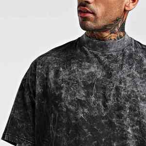 Camisetas de Hombre con Lavado Ácido de Diseño Personalizado 2026, Camisetas Oversize de Alta Calidad a Precio Económico al por Mayor - Product Image 5