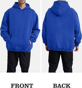 Sudaderas Casuales de Invierno para Hombre, Color Sólido, Poliéster/Algodón, Felpa, Corte Regular con Diseño de Bolsillo, Ecológicas, de Secado Rápido y Transpirables - Product Image 4