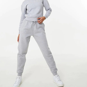 Jogging pour femmes de qualité supérieure, design uni, fabrication sur mesure, service OEM personnalisé, taille élastique pleine longueur, coupe ajustée - Product Image 1