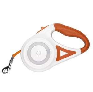 Tali anjing LED dapat ditarik otomatis, lampu sentuh, anjing Anda aman di malam hari tipe kerah 5M/16 kaki kualitas tinggi - Product Image 1