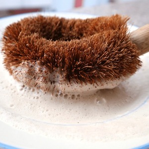 แปรงทำความสะอาดด้ามจับยาวแปรงขัดห้องน้ำพร้อมขนแปรงใยมะพร้าวธรรมชาติผลิตจากเวียดนาม - Product Image 5