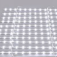 12W IP20 DC12V Blanc 2835 Lentille optique de 170 °   Barres lumineuses rigides à LED avec lentille diffuse pour boîtes lumineuses à éclairage unilatéral