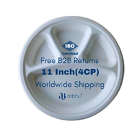 <strong>Best</strong> <strong>Selling</strong> Round Bagasse Plates-Biodegradable Eco-Friendly <strong>Disposable</strong> Party <strong>Tableware</strong> High Quality Export