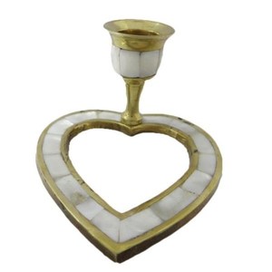 New Arrival Design Bone Inlay Candle Holder Mother of Pearl Inlay Candle <b>Stick</b> Holder Available at Best Price - Product Image 3