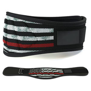Hot Selling Unisex Neoprene Gym Workout <b>Belt</b> Custom Private Label Fitness Powerlifting - Product Image 1
