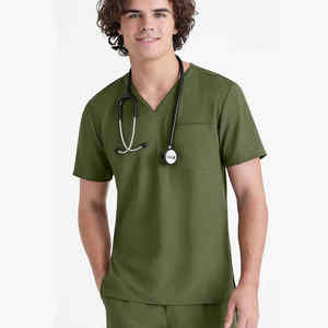 Unisex Hospital Scrubs Nuevo uniforme médico para los médicos y enfermeras Cómodo enfermera Scrubs uniformes conjuntos - Product Image 3