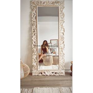 Miroir de sol de grande taille en laiton massif gravé à la main, design standard, décoratif pour la maison et l'hôtel - Product Image 4