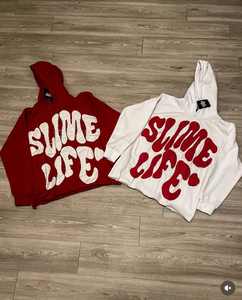 เซ็ตเสื้อแจ็คเก็ตและเสื้อฮู้ดพิมพ์ลายโลโก้เสื้อผ้ากีฬาไซส์ใหญ่พิเศษแบบมีซิปผลิตตามสั่ง - Product Image 6