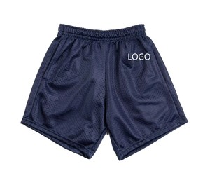 กางเกงขาสั้นบาสเก็ตบอลตาข่ายโพลีเอสเตอร์มีขอบลึกสำหรับผู้ชายกางเกงขาสั้นใส่ออกกำลังกายออกกำลังกายในฤดูร้อน - Product Image 5