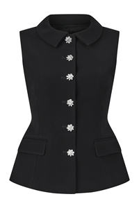 Meilleure vente charmante collection d'automne gilet en cristal pour vêtements pour femmes style élégant fabriqué au Vietnam - Product Image 2