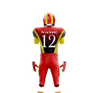 Kit de fútbol americano personalizado de alta calidad, nuevo diseño, uniforme transpirable Reversible con juego de impresión personalizado de alto estilo - Product Image 5