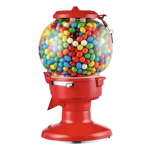 Kwang Hsieh Red Vintage Retro Columbia Metal <b>Gumball</b> Machine - Product Image 2