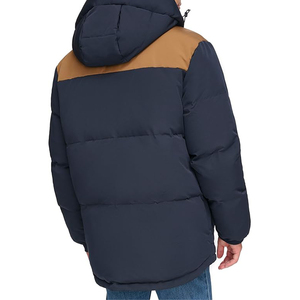 เสื้อแจ็คเก็ตกันความร้อนสำหรับผู้ชาย, เสื้อโค้ทพองพร้อมฝากระโปรงกันน้ำกันลมเทคนิคการซักทางเลือก - Product Image 2