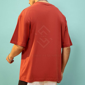 T-shirts de travail de couleur unie imprimés de haute qualité, écologiques, à séchage rapide, respirants, en polyester/coton, design personnalisé à bas prix - Product Image 3