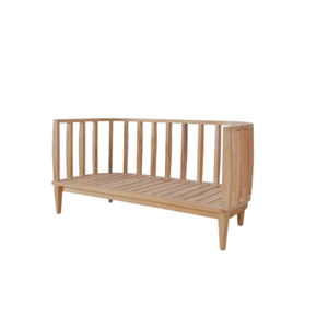 Double Sofa <b>Bench</b> Modern Style with Soft <b>Cushions</b> and Durable Material for Living Room and Home Decoration - Product Image 2