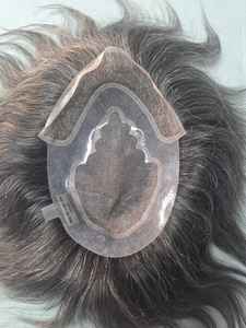 Taz Hair BD – Nouveaux patchs de cheveux naturels indiens Remy, ondulés, noirs, avec dentelle frontale, écologiques et légers - Product Image 4