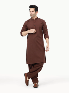 Shalwar Kameez en coton pakistanais respirant, vêtements ethniques musulmans pour hommes, été/hiver, style élégant pour musulmans - Product Image 3