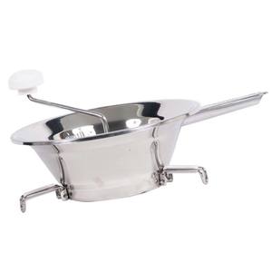 Colador de Verduras de Acero Inoxidable Silver 692 20 Metalsomma con 3 Discos (20cm) - Product Image 2