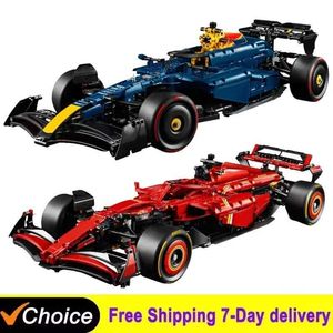 Blocs de construction de voiture de course <span class=keywords><strong>F1</strong></span> RB20 SF24, modèle de voiture de course de collection high-tech, kit d'assemblage pour collection d'adultes et cadeau - Product Image 6