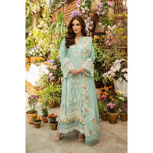 Conjunto de Traje Premium para Mujer Elaf Premium Luxury Lawn Edition 25-ELM-7A ZARAFSHAN TC-1291 - Product Image 1