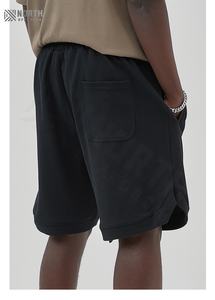 Pantalones Cortos Deportivos Transpirables de Lona, Ropa Deportiva Cómoda con Diseño Personalizado y Bolsillos, Pantalones Cortos de Verano para Hombre - Product Image 3