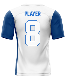 Maillot de football américain personnalisé 100 % polyester respirant anti-UV broderie 3D manches courtes Nouveautés été 2025 - Product Image 3