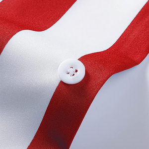 Échantillon gratuit, ensemble court d'été avec logo personnalisé pour hommes, imprimé à prix réduit, vente en gros, ensemble boutonné 2 pièces OEM avec chemise et short - Product Image 5