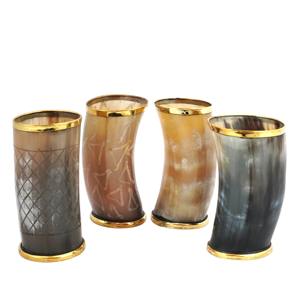 Verre de corne de bière à boire Viking classique de vente chaude pour la taille personnalisée Qualité supérieure Fabriqué en Inde - Product Image 4