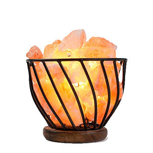 Salt Lamp Basket Himalayan Salt Hand Crafted Iron Basket Salt Lamps Manufacturer and Wholesaler From Pakistan - Product Image 6