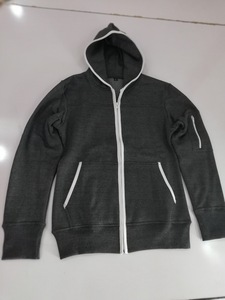 Sweats à capuche Streetwear de créateur pour hommes Logo personnalisé Sweats à capuche d'hiver épais Baggy fermeture éclair complète mode produit thermique de haute qualité - Product Image 6