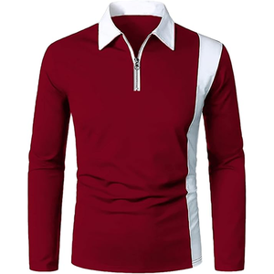 Polo moderne pour hommes coupe ajustée personnalisé respirant en coton et polyester haut d'athlétisme décontracté personnalisé pour hommes pour polo - Product Image 6