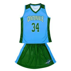 Uniformes de crosse unisexe à logo personnalisé, maillots en maille réversibles, shorts avec impression par sublimation, uniformes de crosse pour femmes et hommes pour adultes - Product Image 1