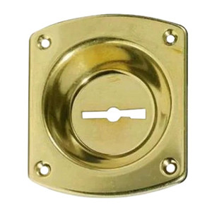 C.R. Arte. 32 Bocchette per Serratura da 12mm Finitura Dorata - Product Image 1