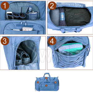 2025 Vente directe d'usine sur mesure Sac de sport de haute qualité Matériau de doublure en polyester Fabriqué au Pakistan - Product Image 4