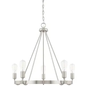 Lustre d'intérieur élégant à LED pour plafond en métal Lampe suspendue pour éclairage à la maison et décor fantaisie Style de décoration artistique pour villa - Product Image 3