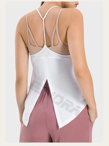 Camiseta sin mangas de gimnasio de talla grande personalizada para mujer, chaleco de entrenamiento transpirable de secado rápido para Fitness, Yoga, deporte, correr para verano Atlético - Product Image 6