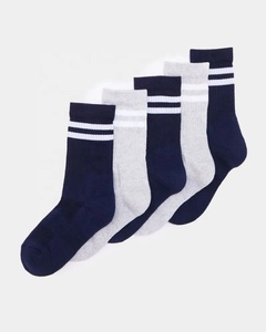 Calcetines Deportivos Casuales al por Mayor, Calcetines Blancos Acolchados para Gimnasio, con Logotipo Personalizado Bordado, Calcetines Deportivos Personalizados de Algodón - Product Image 2