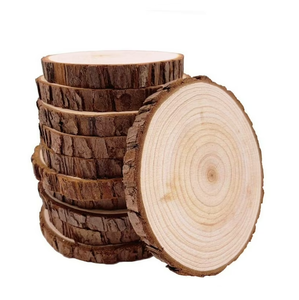 Vente en gros de sous-verres en bois design élégant sous-verres en bois à prise ronde pour jus boisson sous-verres en verre meilleure vente - Product Image 6
