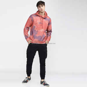 Nardon เสื้อสวมหัวผ้าฝ้ายวินเทจ, เสื้อมีฮู้ดสำหรับผู้ชายโอเวอร์ไซส์สีพื้นมีปกแบบกำหนดเอง - Product Image 4