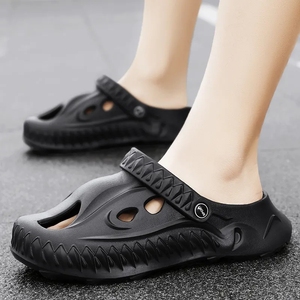 Wholesale casual <b>summer</b> men footwear fashion <b>slippers</b> and sandal Cool breathable comfortable quick-drying shoe Best Quality - Product Image 5